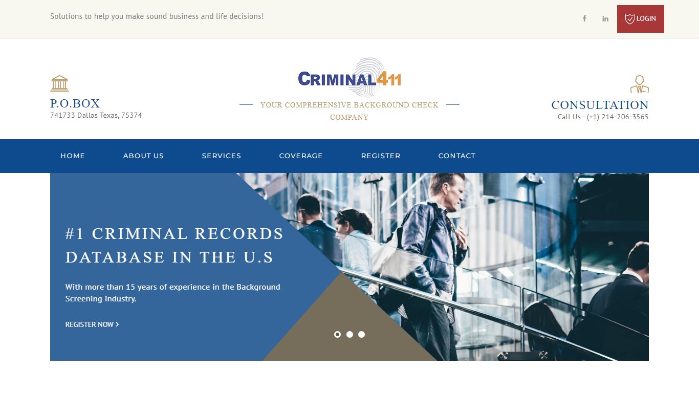 Criminal 411 - The Best Background Screening Company in the United States